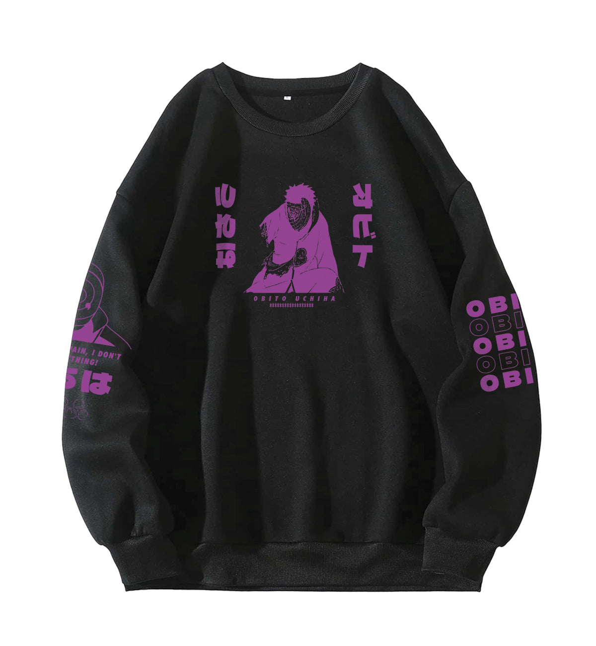 Obito Designed Oversized Sweatshirt