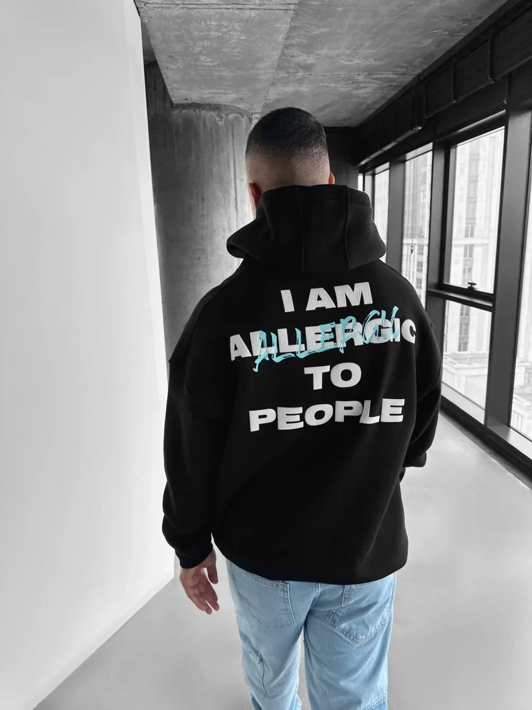 Allergic To People Hoodie