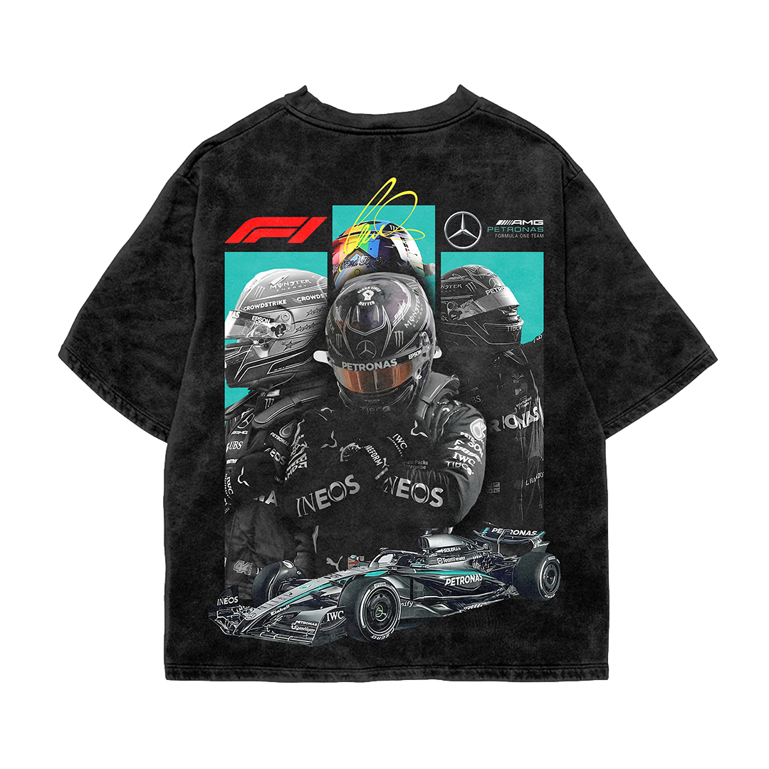 Hamilton Acid Wash Oversized Tee