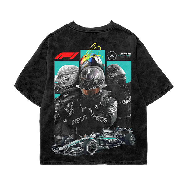 Hamilton Acid Wash Oversized Tee