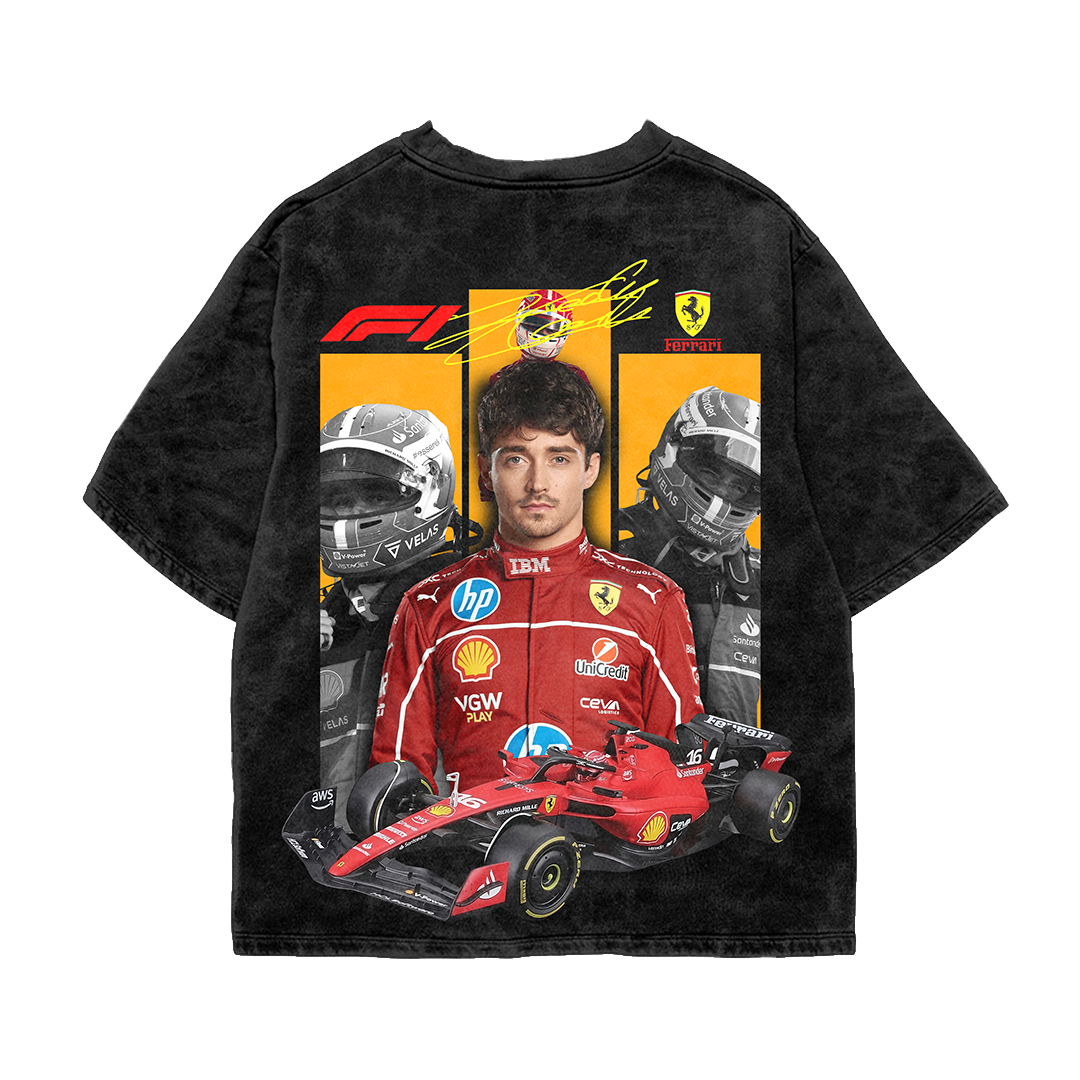 Leclerc Acid Wash Oversized Tee