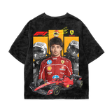 Leclerc Acid Wash Oversized Tee