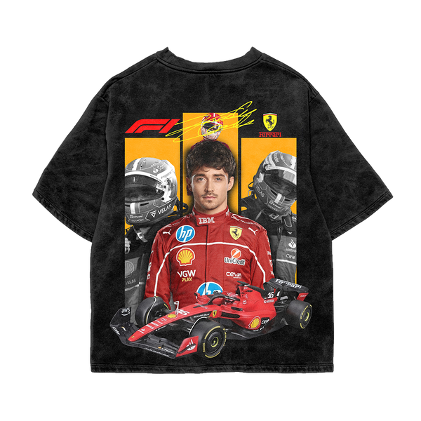 Leclerc Acid Wash Oversized Tee
