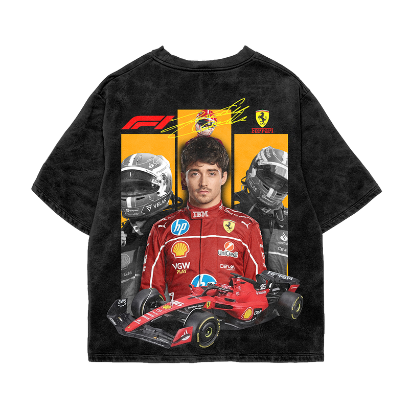 Leclerc Acid Wash Oversized Tee