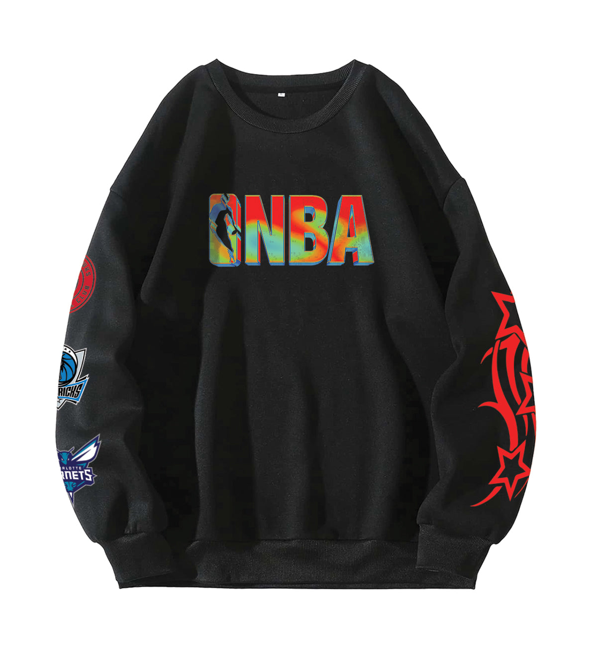 NBA Designed Oversized Sweatshirt