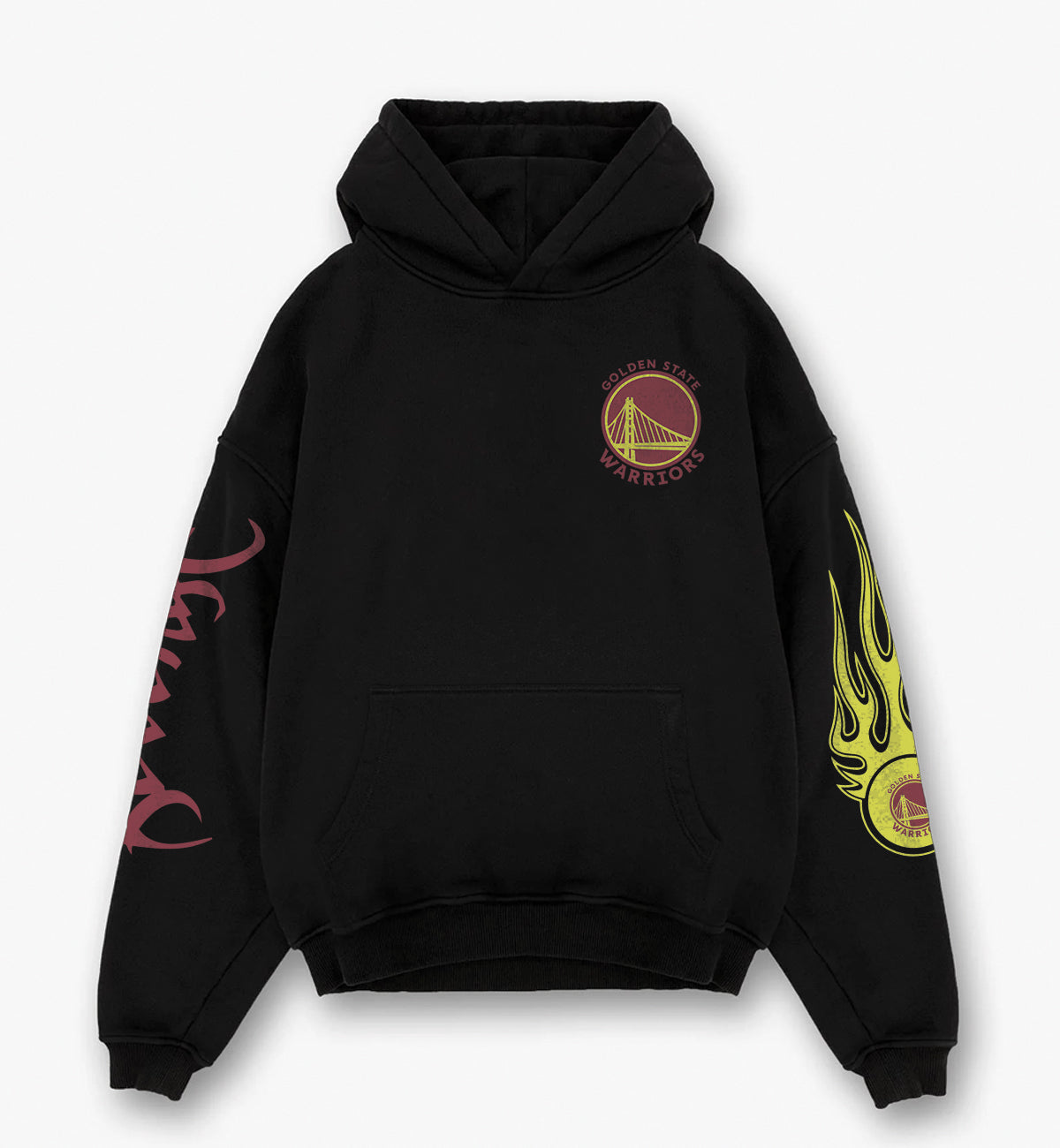 Golden State Warriors Designed Oversized Hoodie