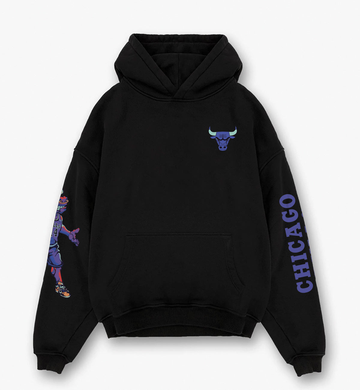 Chicago Bulls Last Dance Designed Oversized Hoodie