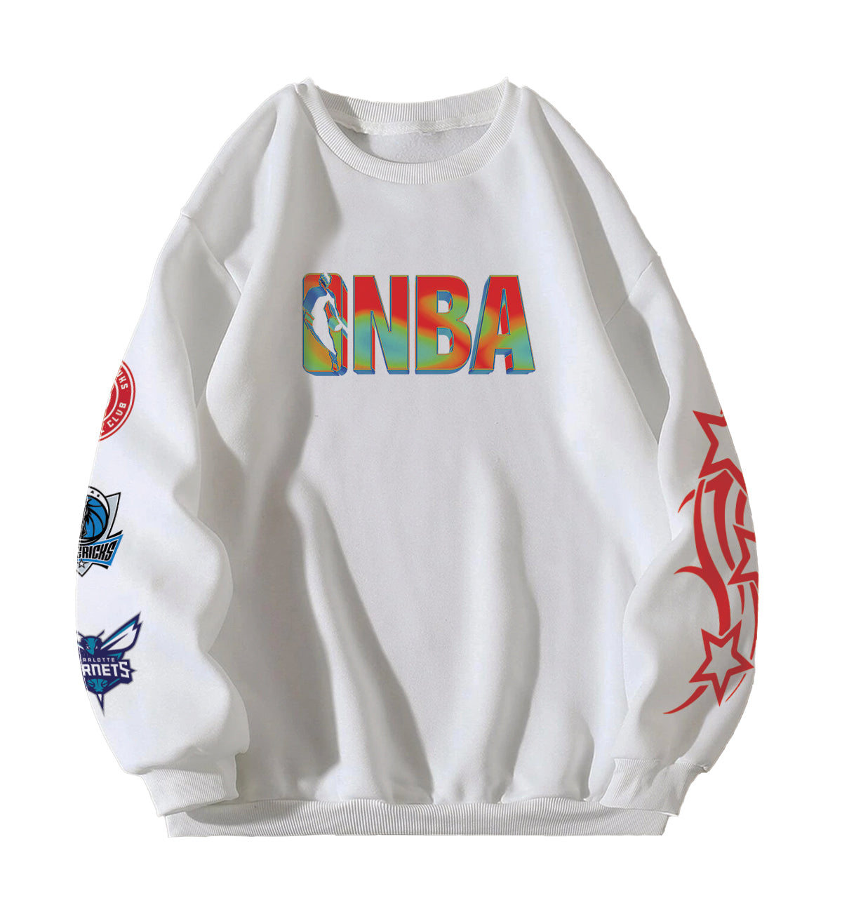 NBA Designed Oversized Sweatshirt