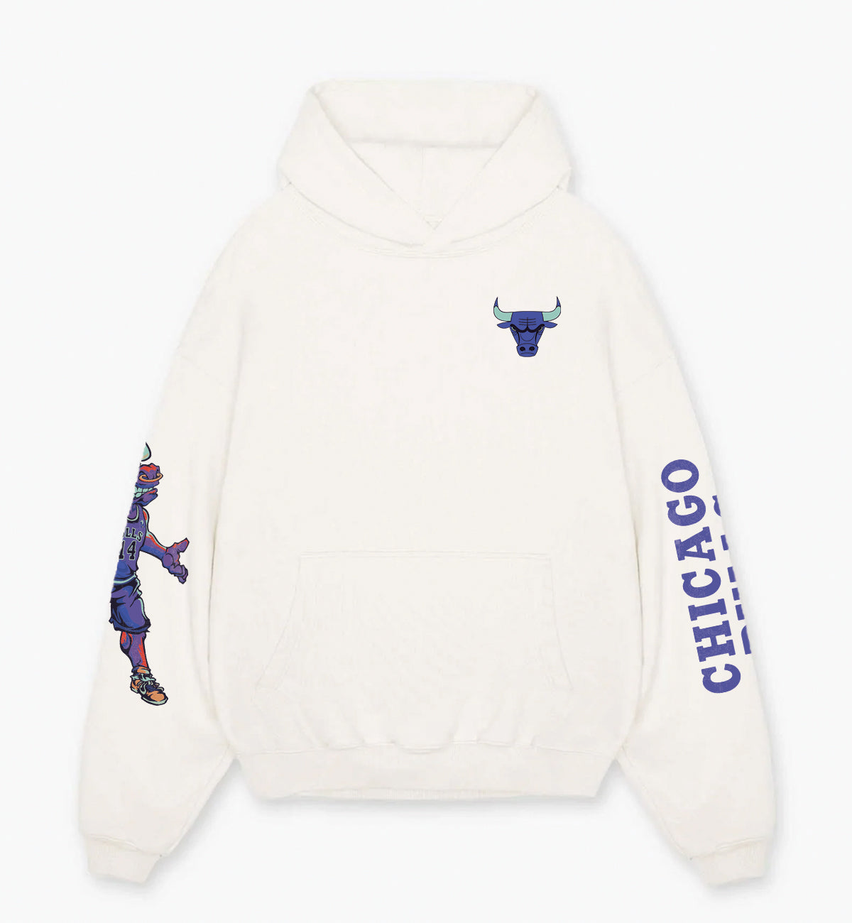 Chicago Bulls Last Dance Designed Oversized Hoodie