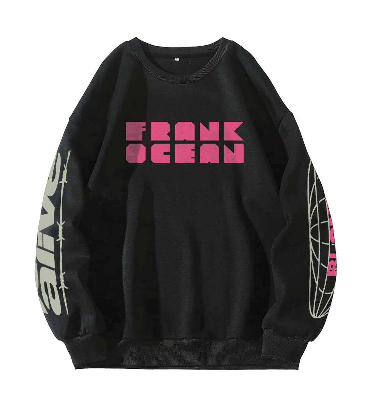 Blonde Designed Oversized Sweatshirt