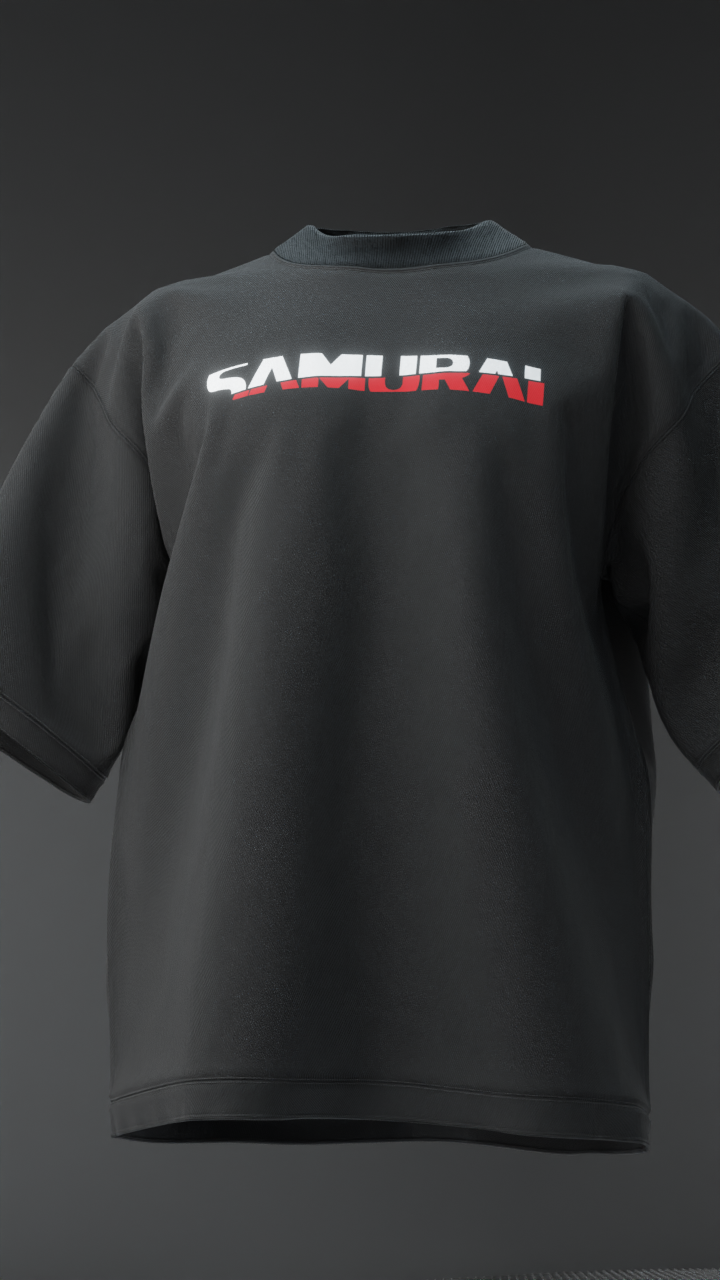 Samurai Oversized T Shirt