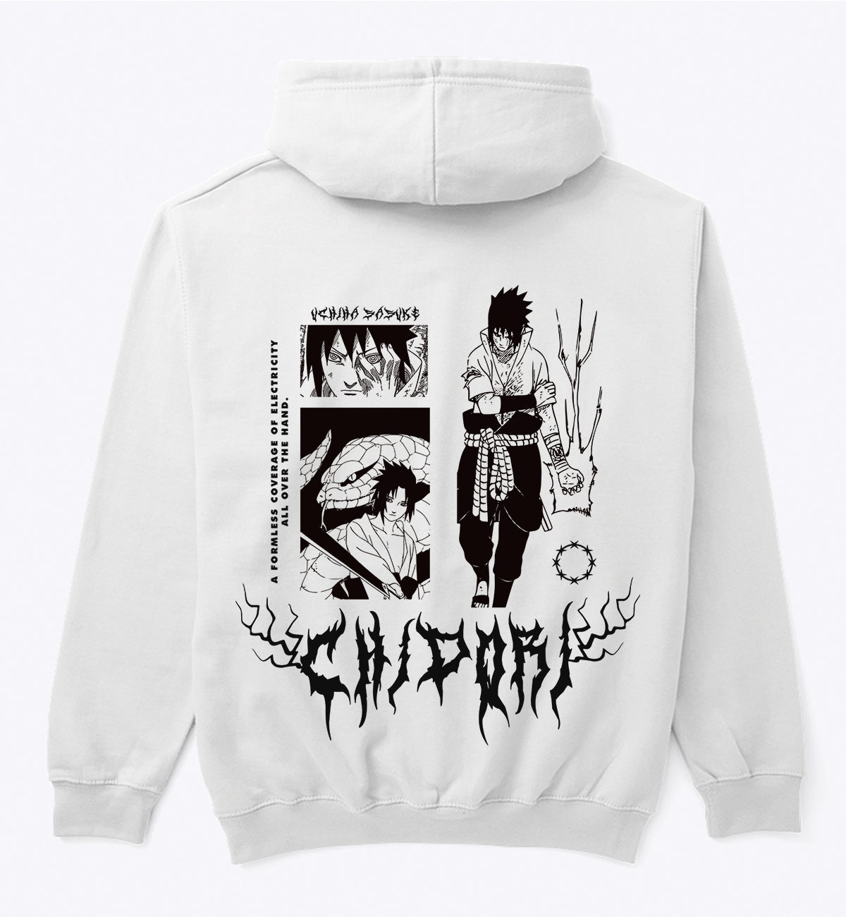 Chidori Sasuke Designed Hoodie