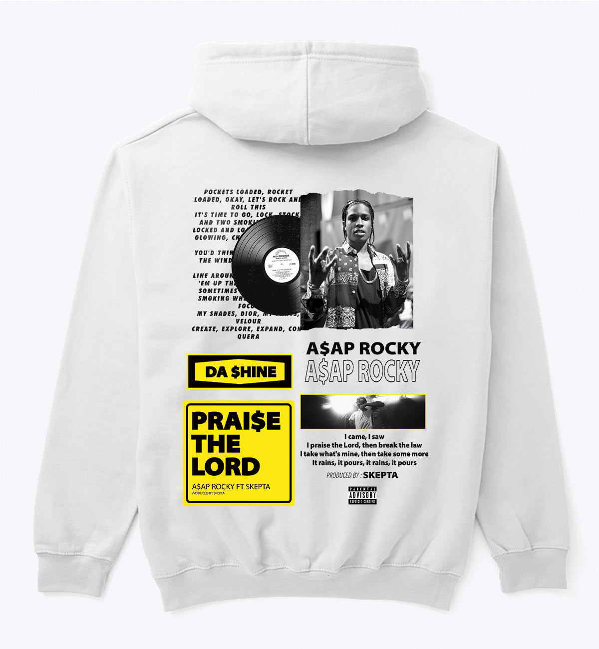 ASAP Rocky Designed Hoodie