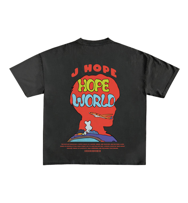 Hope World Designed Oversized Tee