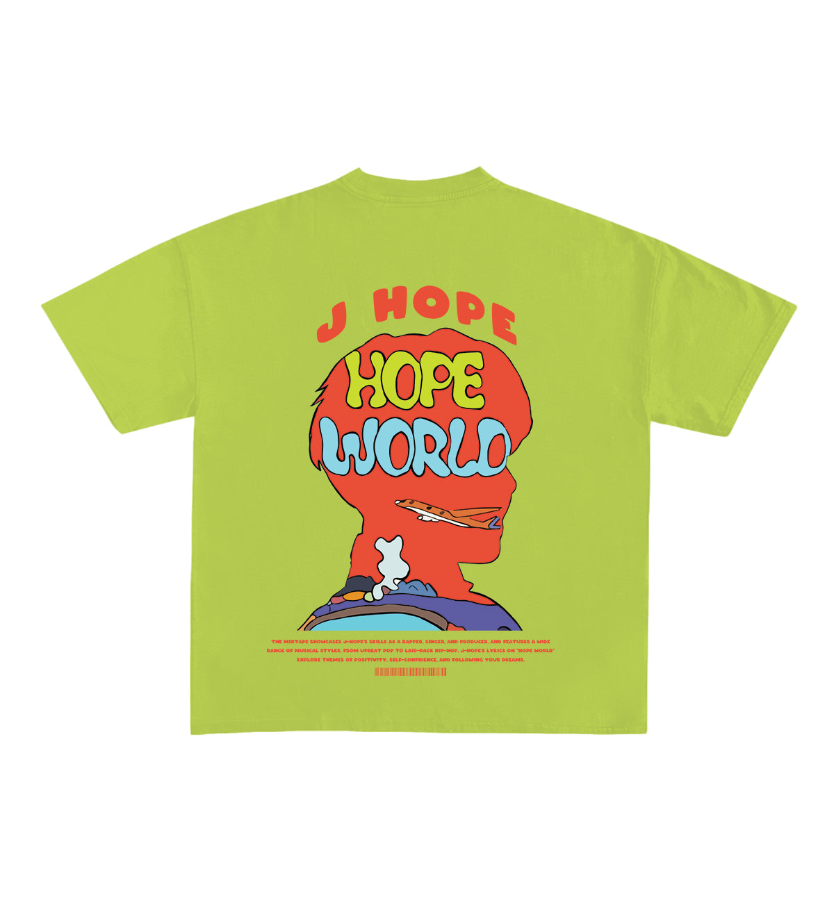 Hope World Designed Oversized Tee