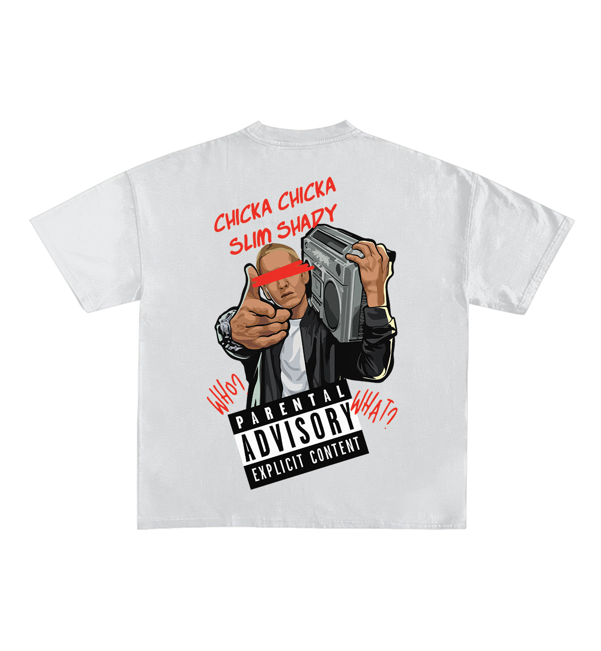 Slim Shady Designed Oversized Tee