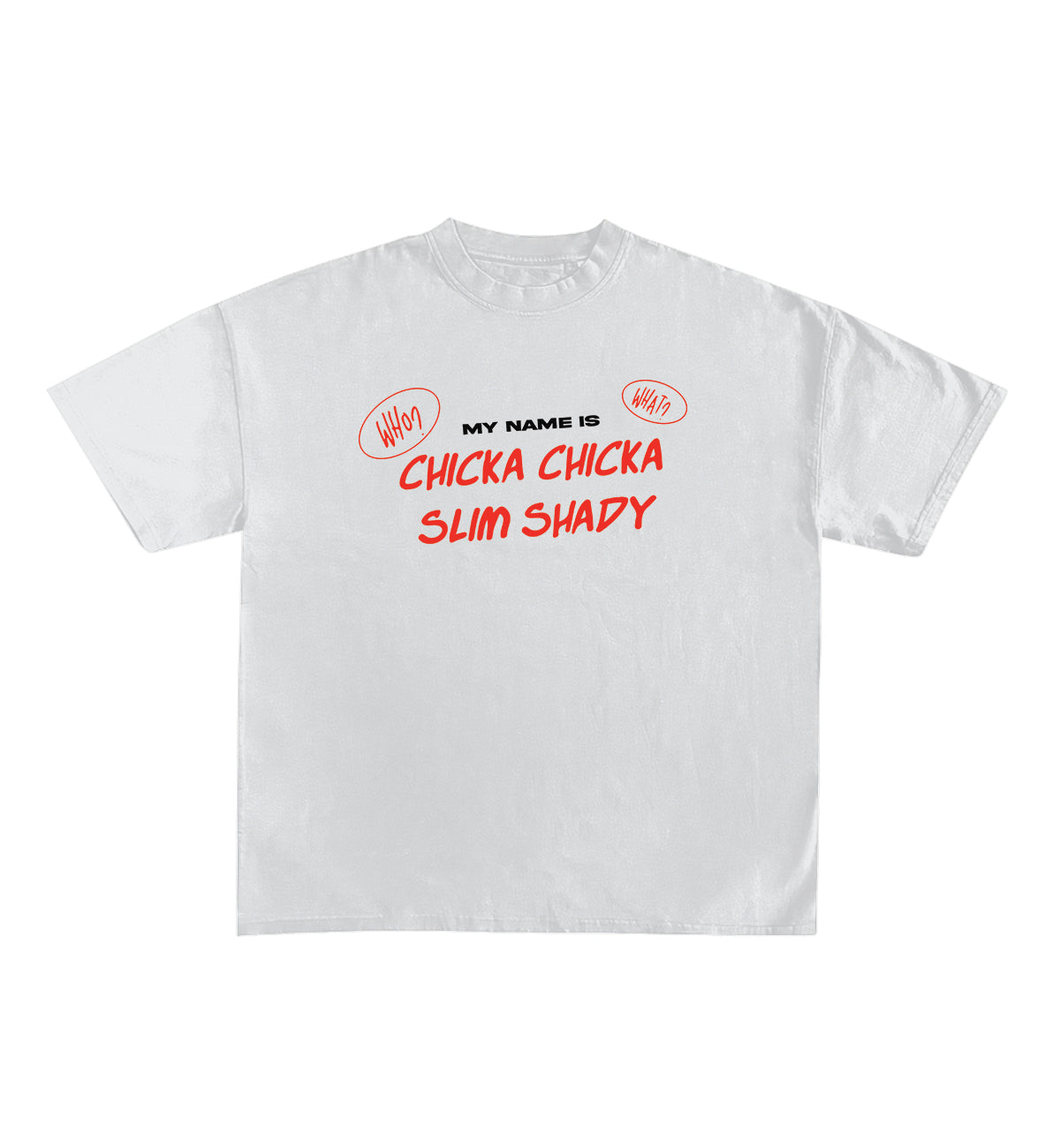 Slim Shady Designed Oversized Tee